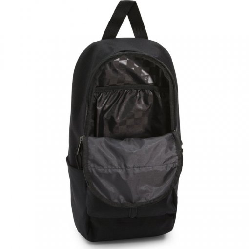 Mochila Transversal Warp Sling Vans VN0A316B6ZC - Preto | Sapato Show