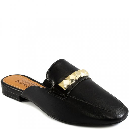 Mule Feminino Bico Quadrado Verão 2021 Sapato Show 13190