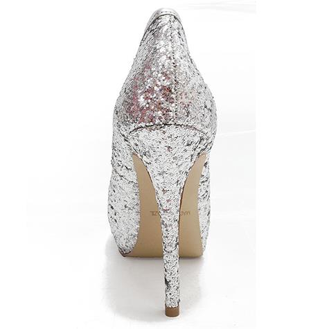peep toe com glitter