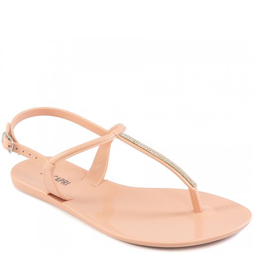 Rasteira Slim Glam Com Strass Verão 2021 Anacapri C301790004 - Rosa Antik |  Sapato Show