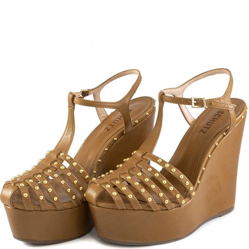 Sandália Anabela Bold Retrô Studs Summer 21 Schutz S031390404 - Main Image