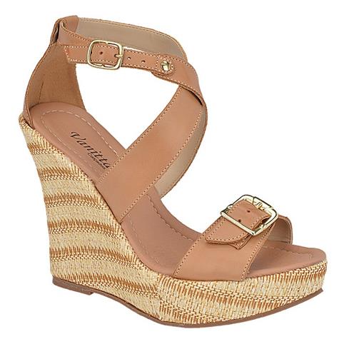 Sandália Anabela Salto Anabela Anacapri Sandália Anabela Salto