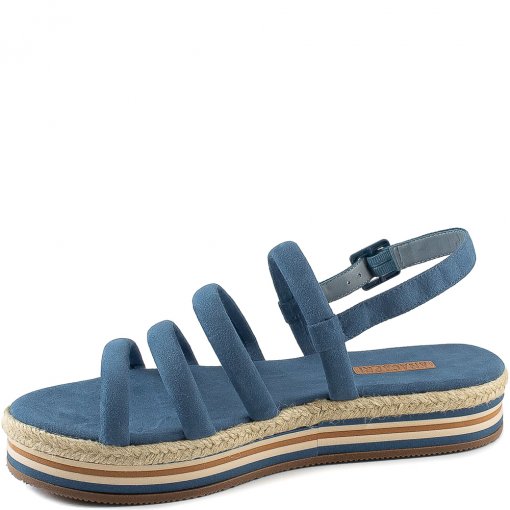 Sandália Plataforma Tiras Com Corda Verão 2022 Anacapri C301220051