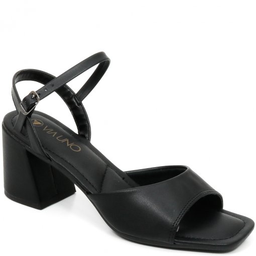 Sandália Salto Bloco Via Uno Sandalias Sandália Via Uno Salto