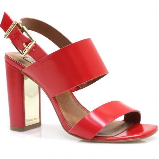 Scarpin Morena Rosa Sapato Slingback Scarpin Morena Rosa Verniz