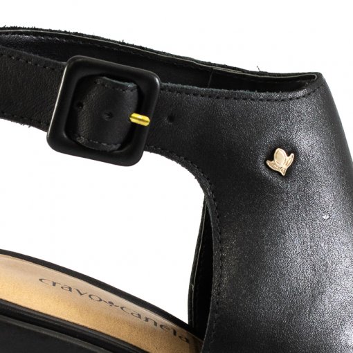 sandalia open boot tratorada