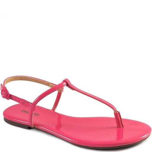 Sandália Rasteira Feminina T-Stripe Slim Anacapri C002940011