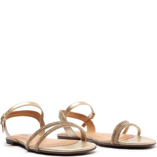 Maria Celia Calcados - Rasteira Basics Preta Arezzo