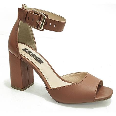 sandalia salto grosso social