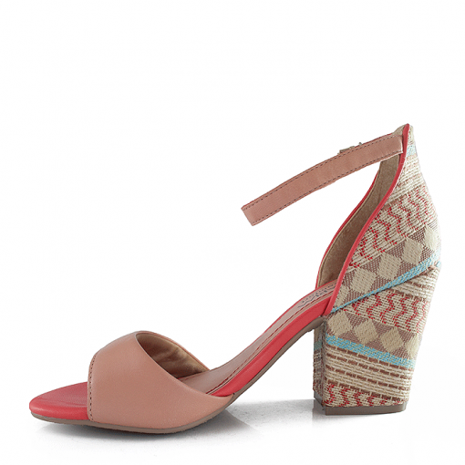 Sandália Feminina Ramarim Total Sandalia Salto Grosso Ramarim