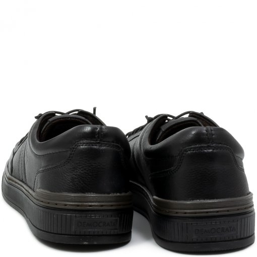 tdf ブラック36 Sapatênis Masculino Denim City Democrata 240106 - Preto