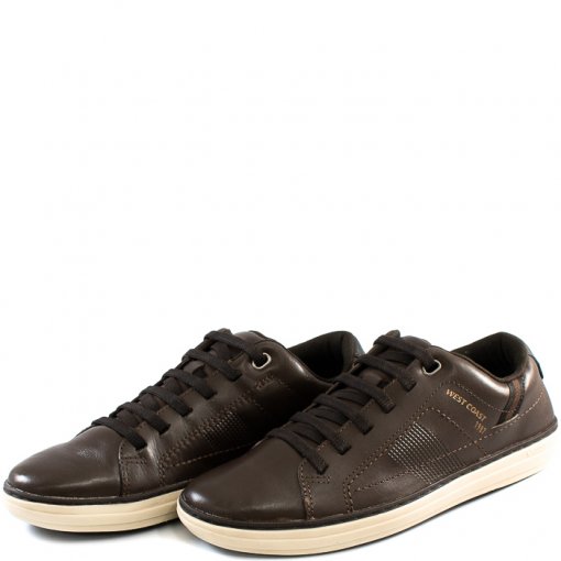 Sapatênis Masculino Modena West Coast 118681 Cafe Sapato Show