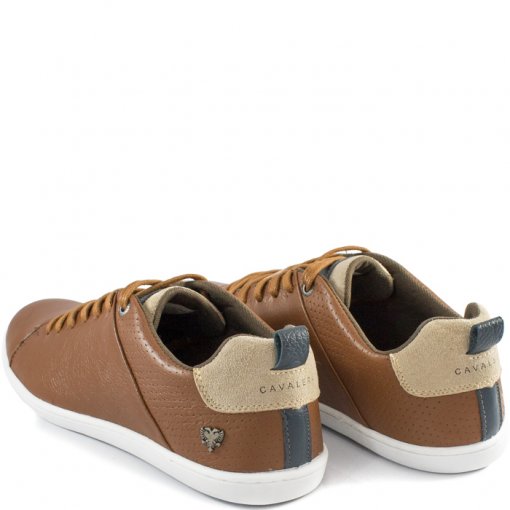 Sapatênis Masculino Texturizado Cavalera 13012443 Caramelo