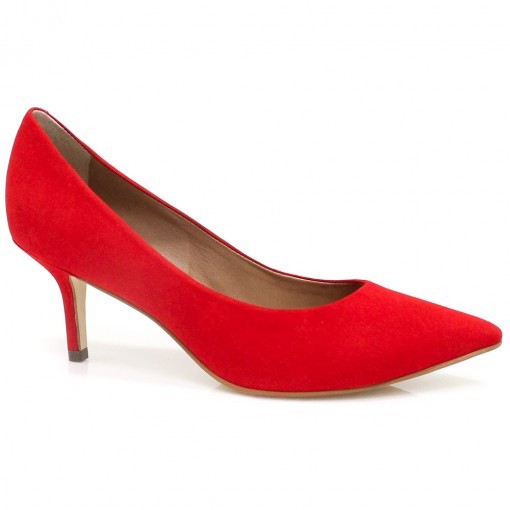 scarpin vermelho dumond