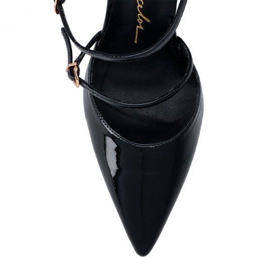 Scarpin Mule com Tiras Bico Fino Luiza Barcelos 13420024 - Ecolux