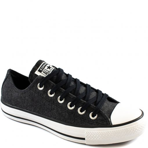 TÊNIS CONVERSE CHUCK TAYLOR ALL STAR HI FERRO PRETO CT13460002 - Via Colors  - Calçapé Calçados