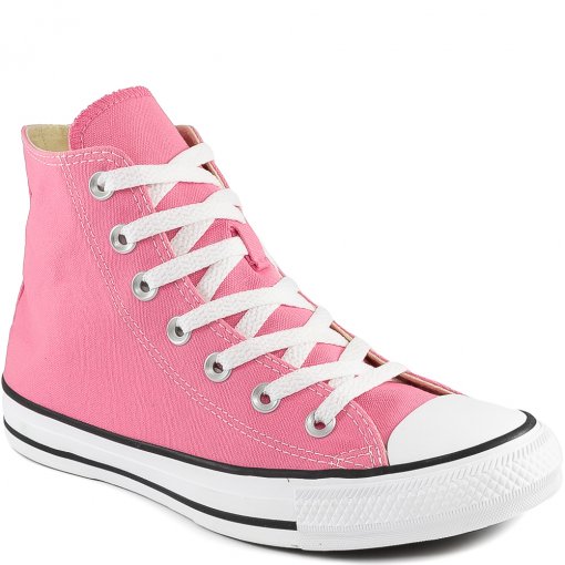 Tênis All Star Cano Alto Chuck Taylor Rosa - Converse - Tênis All Star Cano  Alto Chuck Taylor Rosa - Converse - Converse
