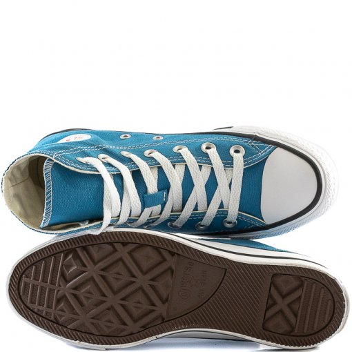 Tênis Converse Chuck Taylor All Star Cano Alto CT0419 Azul Acido