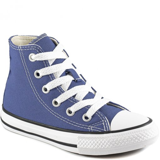 Tênis Converse Chuck Taylor All Star Cano Alto Infantil CK0428 - Azul  Lavado | Sapato Show