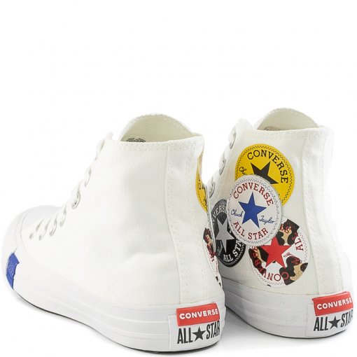 tênis converse chuck taylor all star pla branco