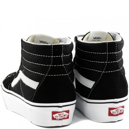 Tênis Feminino Camurça Cano Alto Vans Sk8-Hi VN0A3TKN6BT - Preto | Sapato  Show