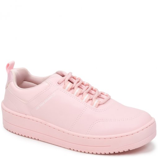 Tênis Feminino Casual Flatform Ramarim 2391204 Rosa Sapato Show