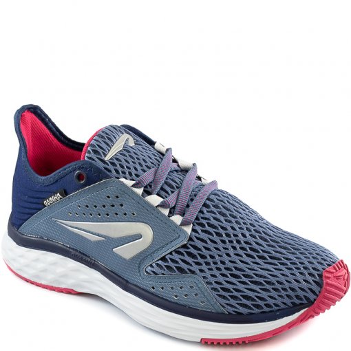 Tênis Feminino Esportivo Rainha Stone RA00620003 - Azul/Rosa