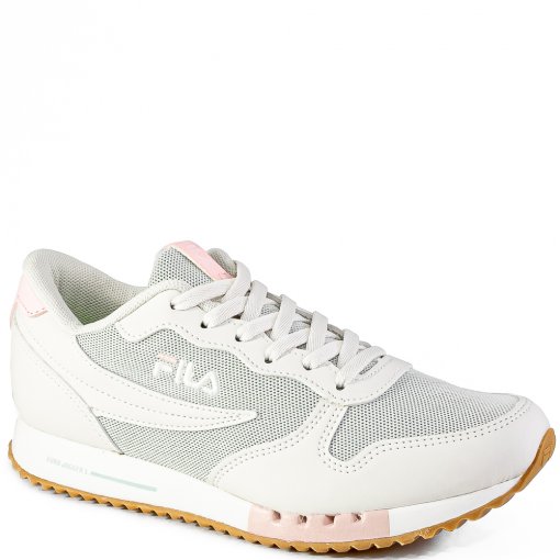 Tênis Feminino Fila Euro Jogger Sport 51u335x Cinza/Rosa