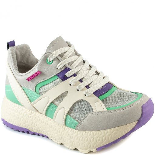 Tênis Feminino Flatform Malha Verão 2022 Tanara T5581