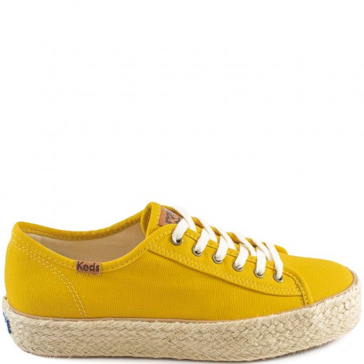 keds triple kick cotton canvas jute