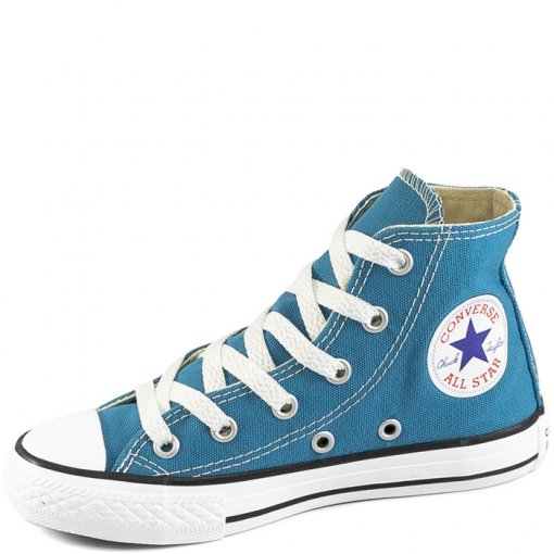 Tênis Chuck Taylor All Star Seasonal HI Azul Acido em Promoção | Ofertas na  Americanas