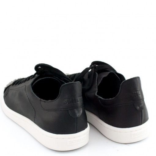 Tenis com Spikes Schutz S202260004 - Preto | Sapato Show