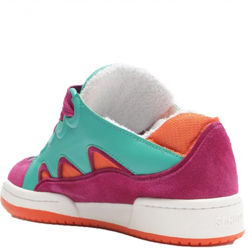 Tenis Sicily Mix Multicolorido Schutz S206720040 - Pink/Acqua