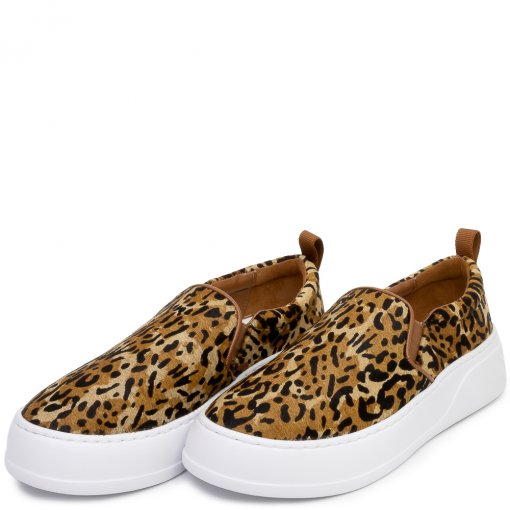 Tênis Slip On Flatform Animal Print Schutz S214450041