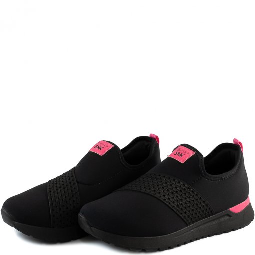 Tênis slip casual preto ramarim calce fácil prático leve 2177202 - R$  171.00, cor Preto (slip on, look com jeans, combina com saia, confortável)  #134978, compre agora | Shafa