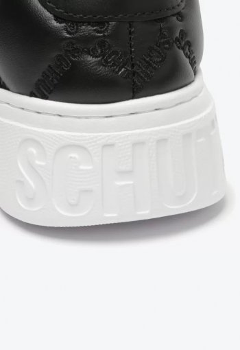 Tênis Sneaker Mix Logomania Matelassê Schutz S214450014 - Preto