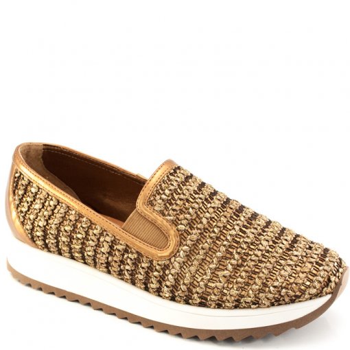 Compre Tenis Maithe Luxury Shoes Casual em Tresse Bege Maithe Online