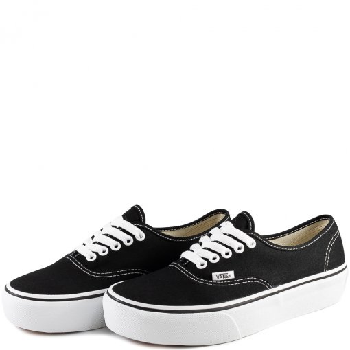 Tênis Vans Unissex Authentic Platform VN0A3AV8BLK - Preto | Sapato Show