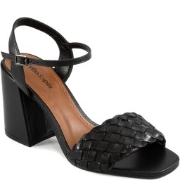 Sandalia sonho dos pes salto grosso Outlet