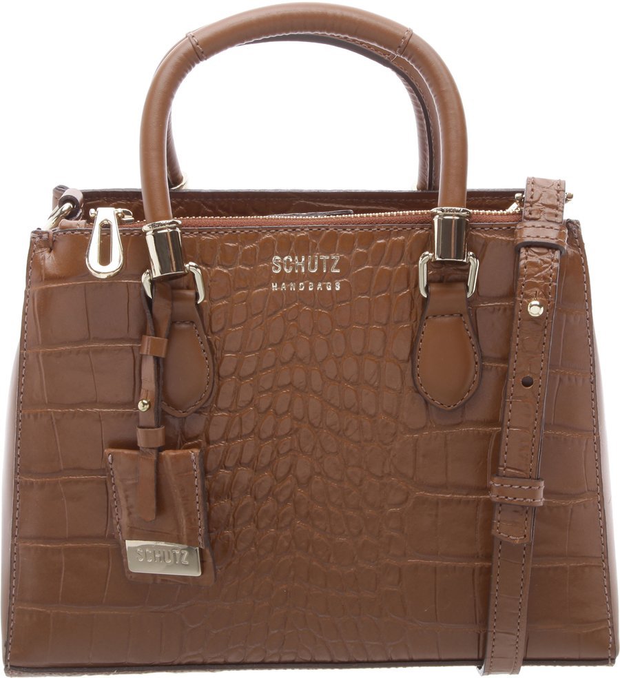 Bolsa Mini Tote Inverno 2021 Lorena Schutz S500113311 - Croco Wood ...