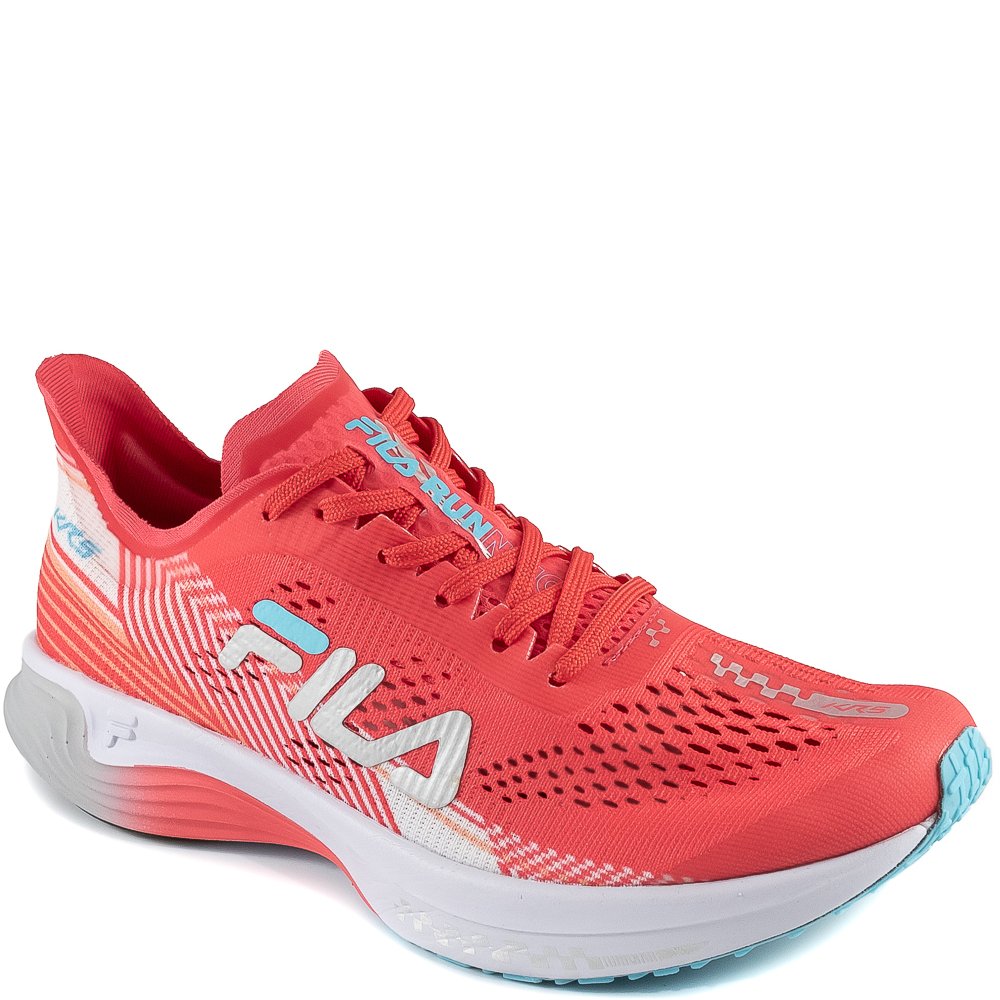 Tênis De Corrida Feminino KR5 Fila Running F02R004105 - Coral | Sapato Show