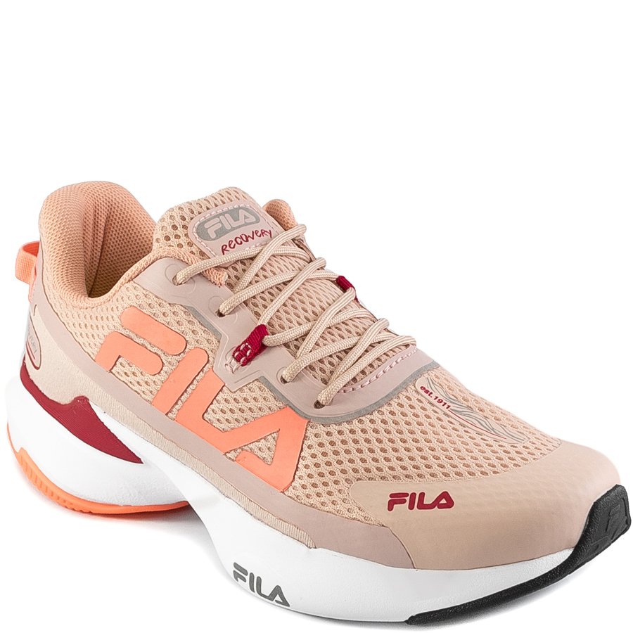 Tênis Esportivo Feminino Fila Recovery 51J728X - Rosa | Sapato Show