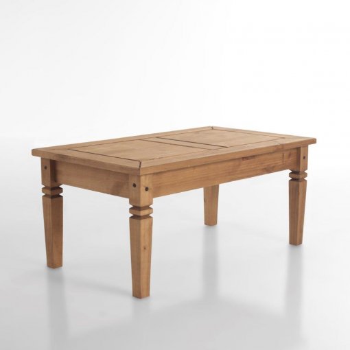 Mesa de centro Salvador – Seconique - Madeira- Cor natural