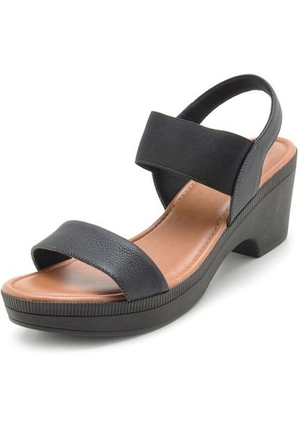 sandalias anabela usaflex