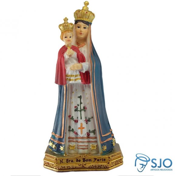 Imagem de Resina Nossa Senhora Bom Parto - 9 cm