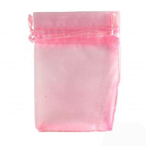 25 Saquinhos de Organza 8 x 12