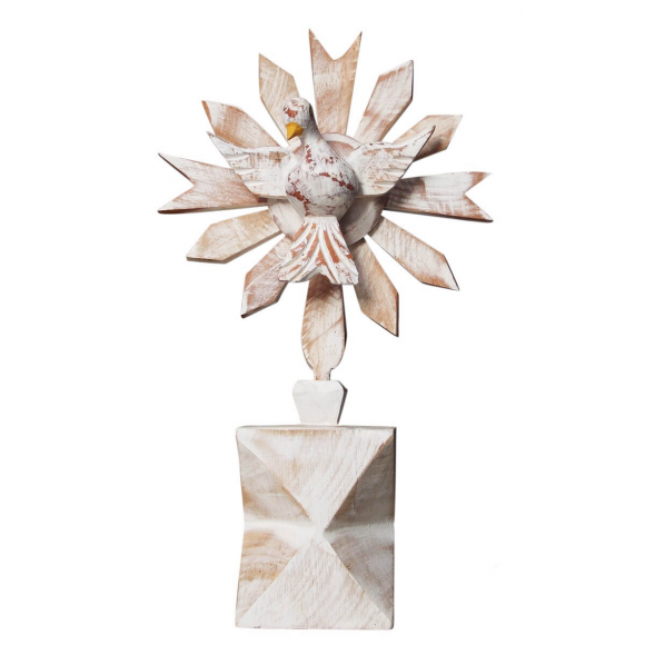 Adorno Divino Espírito Santo Resplendor no Pedestal - 22 cm