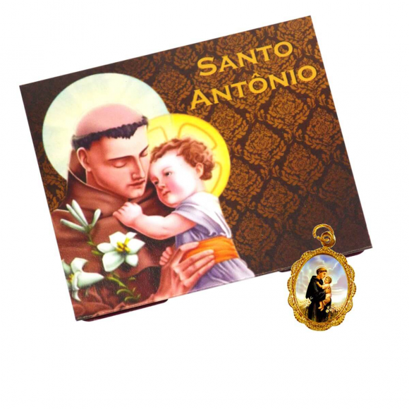 Carto com Medalha de Santo Antnio