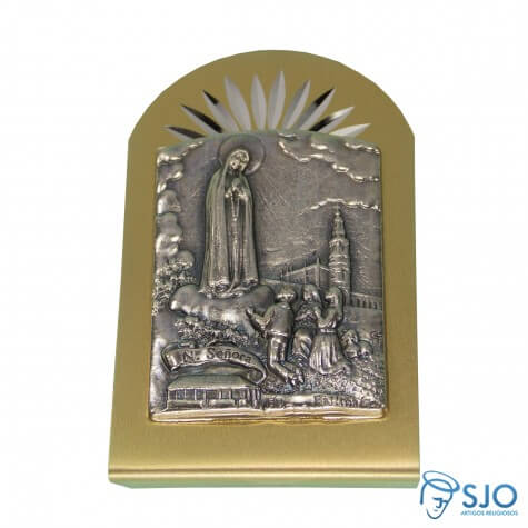 Adorno 6 x 4 de Nossa Senhora de Fátima