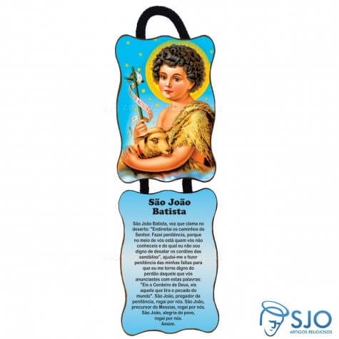 Adorno de Porta Retangular - São João Batista